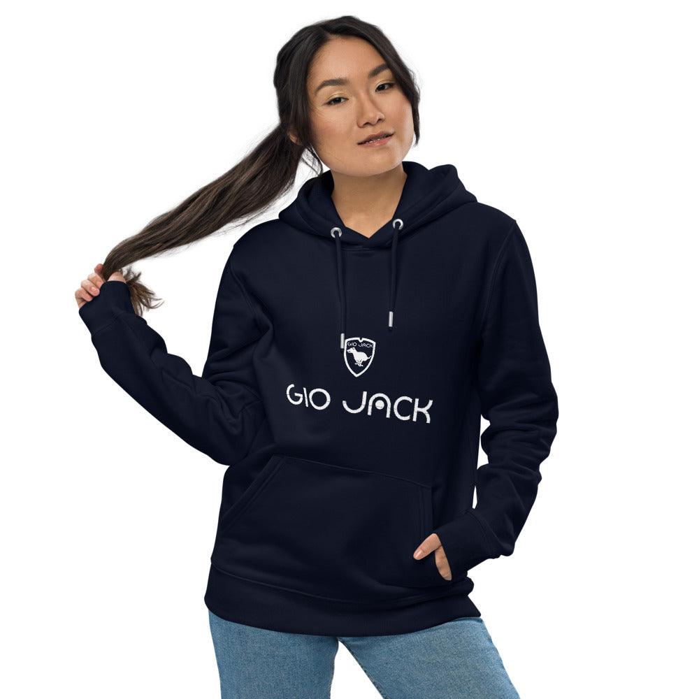 Unisex essential eco hoodie Wom Logs W F GIO JACK