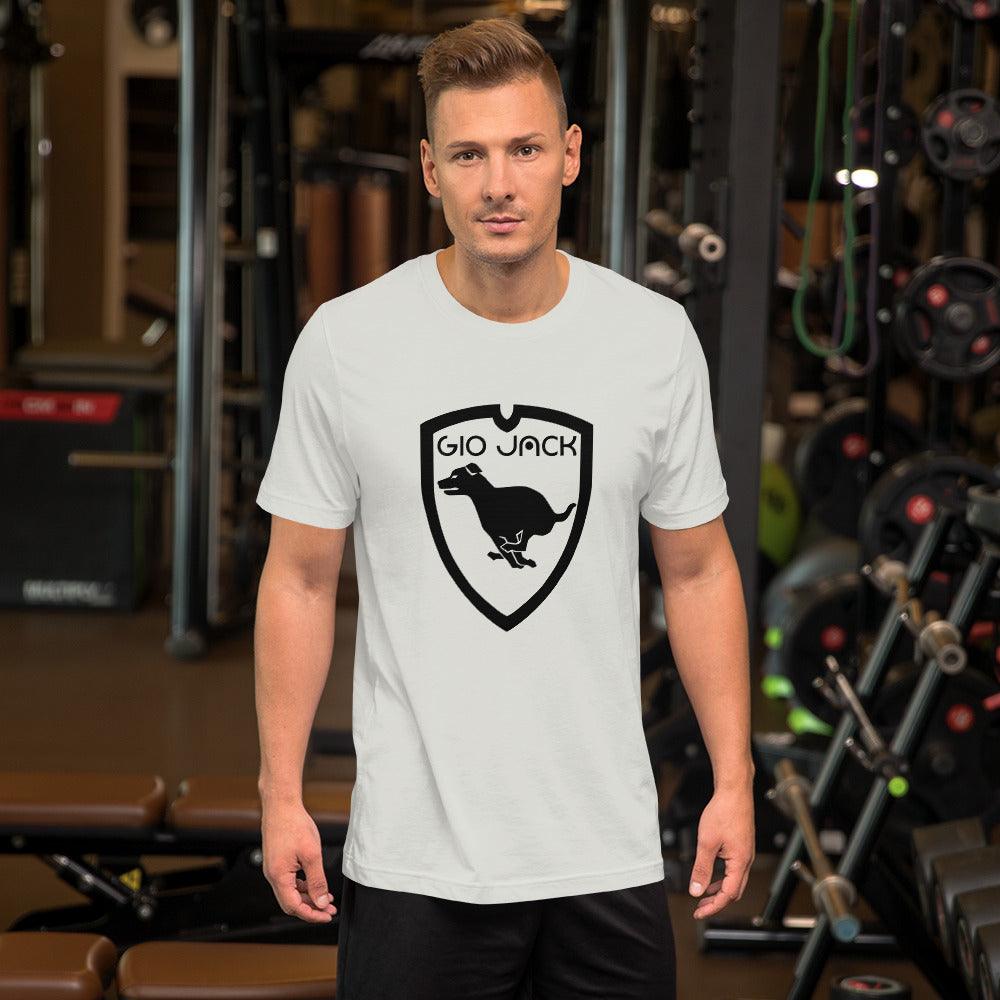 T-Shirt 3001 Gio Jack Logo 1 B F/R GIO JACK