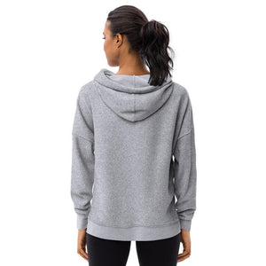 Unisex Sueded Fleece Hoodie Wom Logo 1 B F GIO JACK