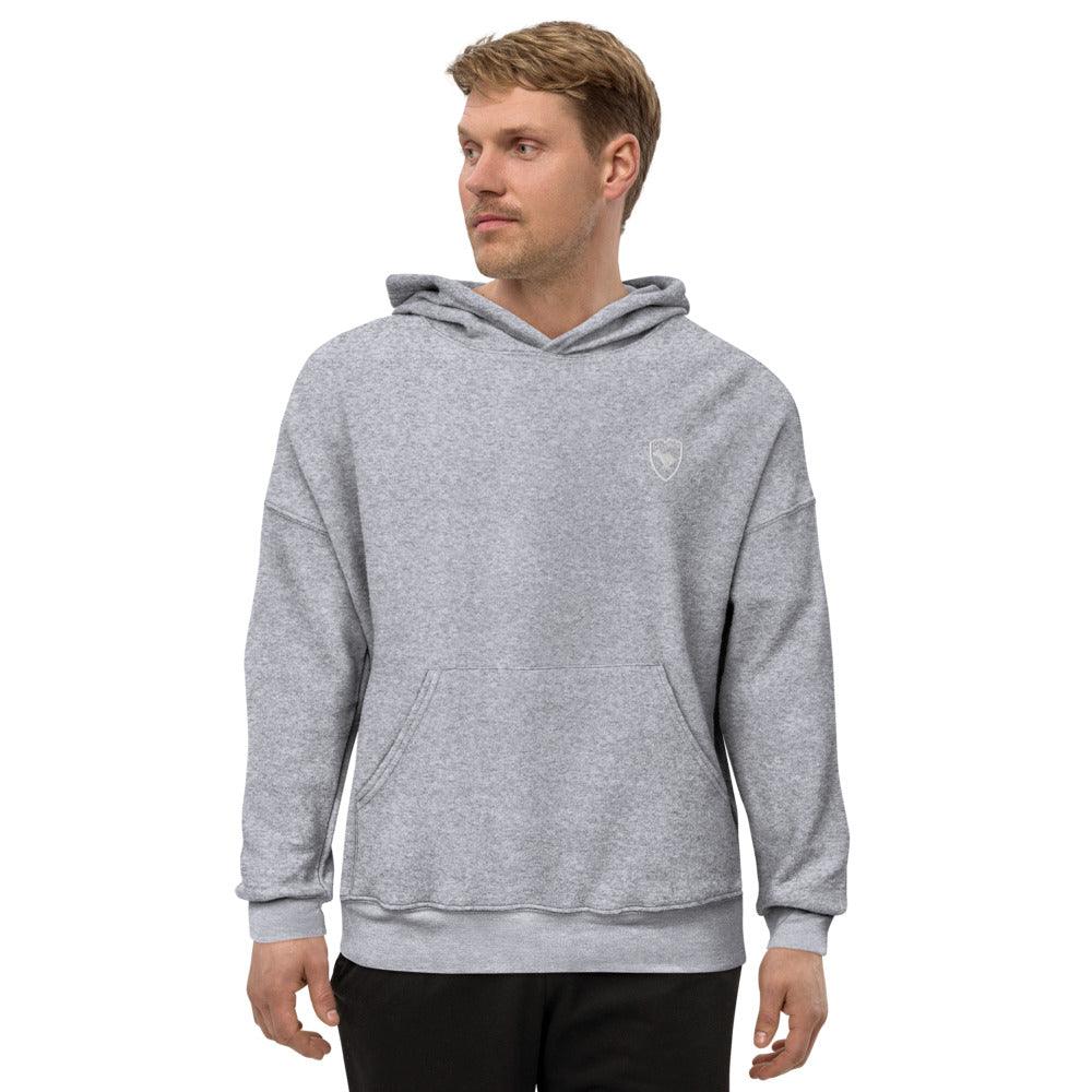 Sueded fleece Hoodie Logo 1 W GIO JACK