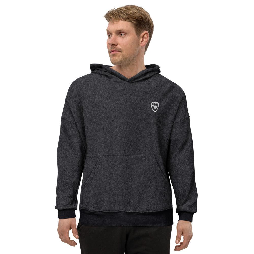 Sueded fleece Hoodie Logo 1 W GIO JACK