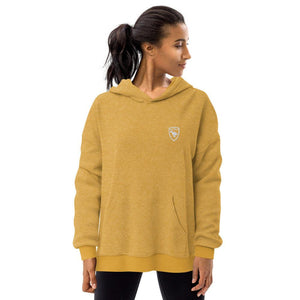 Unisex Sueded Fleece Hoodie Wom Logo 1 W F GIO JACK