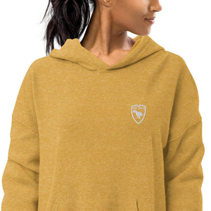Unisex Sueded Fleece Hoodie Wom Logo 1 W F GIO JACK