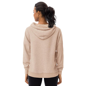 Unisex Sueded Fleece Hoodie Wom Logo 1 B F GIO JACK