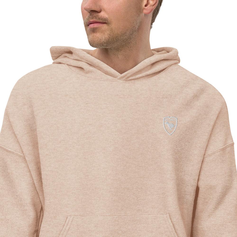 Sueded fleece Hoodie Logo 1 W GIO JACK