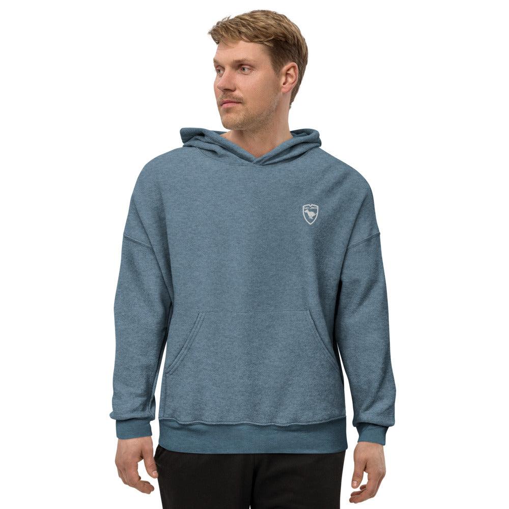 Sueded fleece Hoodie Logo 1 W GIO JACK