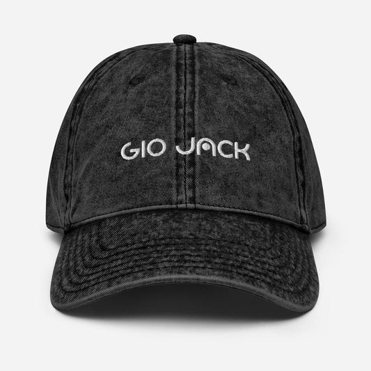 Vintage Cotton Twill Cap Logs W GIO JACK