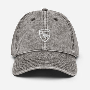 Vintage Cotton Twill Cap Logo 1 W GIO JACK