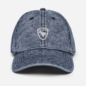 Vintage Cotton Twill Cap Logo 1 W GIO JACK