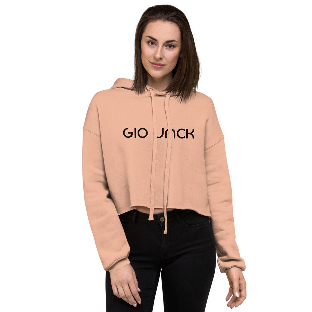 Crop Hoodie Wom Logs B F GIO JACK