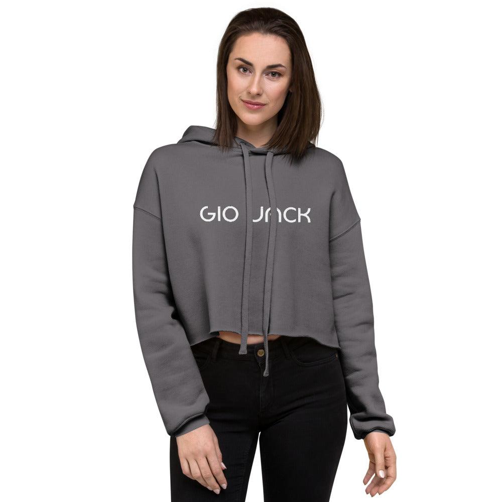 Crop Hoodie Wom Logs W F GIO JACK