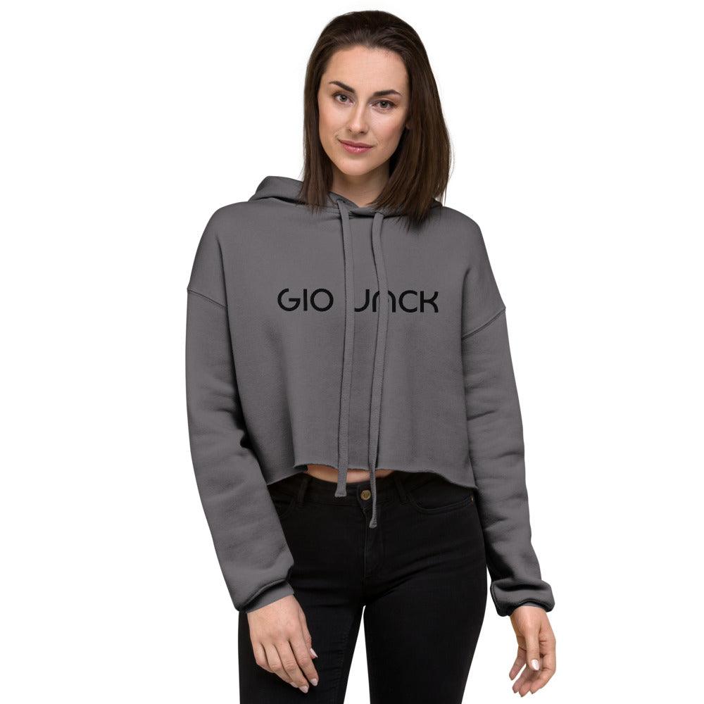 Crop Hoodie Wom Logs B F GIO JACK