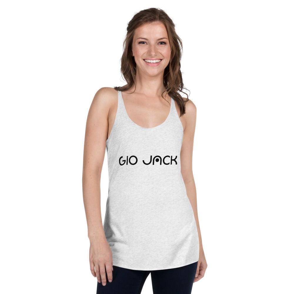 Women's Racerback Logs B F GIO JACK