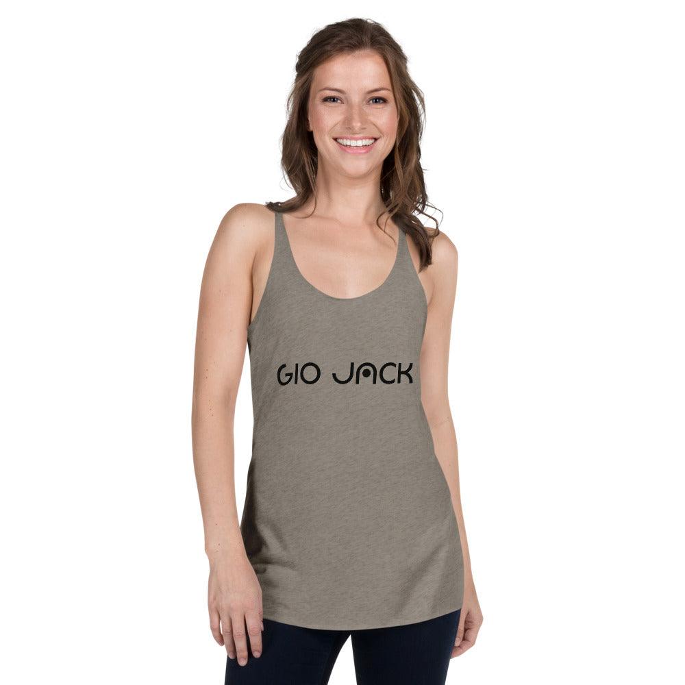 Women's Racerback Logs B F GIO JACK