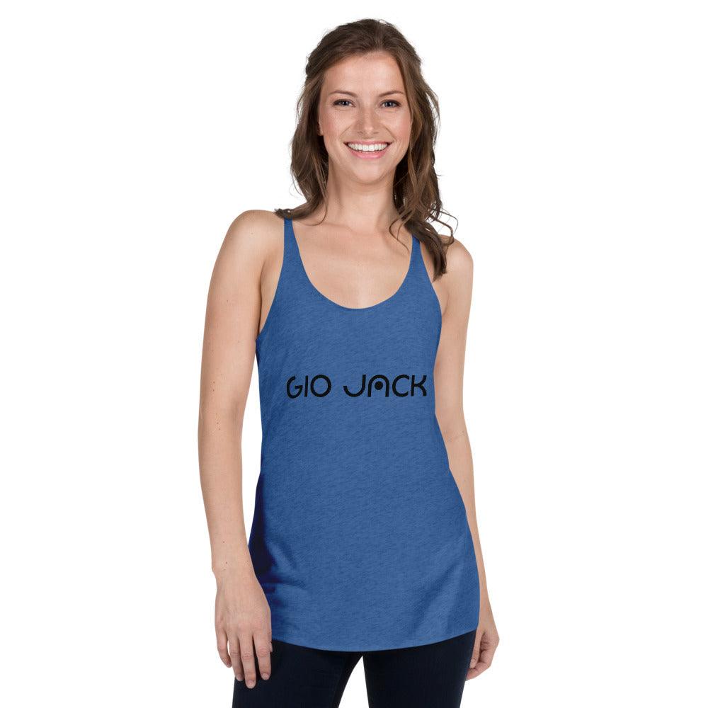 Women's Racerback Logs B F GIO JACK