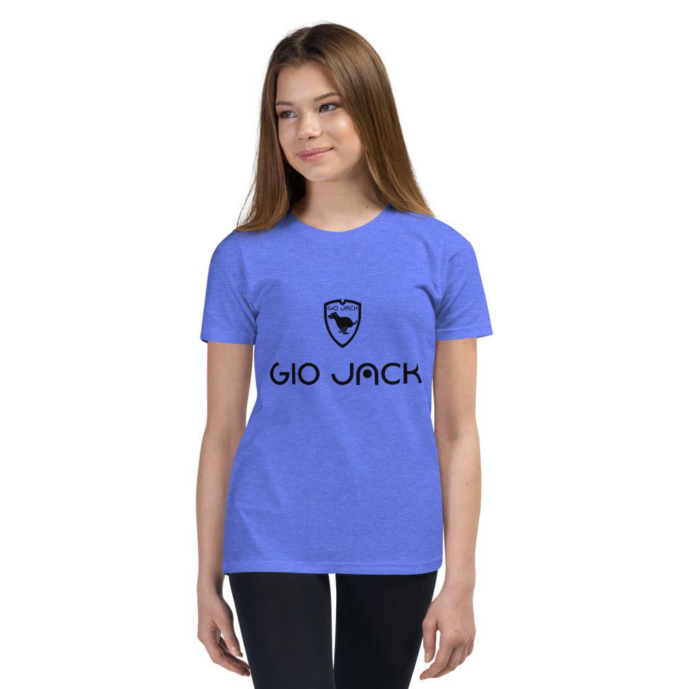 Youth Short Sleeve T-Shirt Logs 1 B F GIO JACK