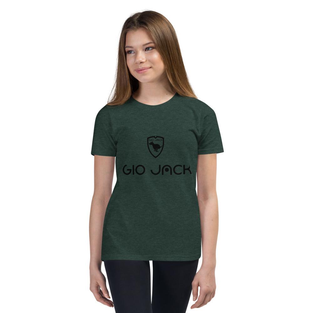 Youth Short Sleeve T-Shirt Logs 1 B F GIO JACK