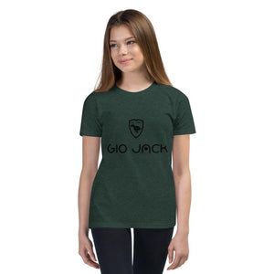 Youth Short Sleeve T-Shirt Logs 1 B F GIO JACK