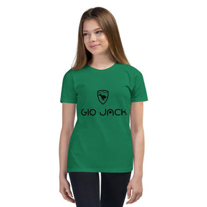 Youth Short Sleeve T-Shirt Logs 1 B F GIO JACK