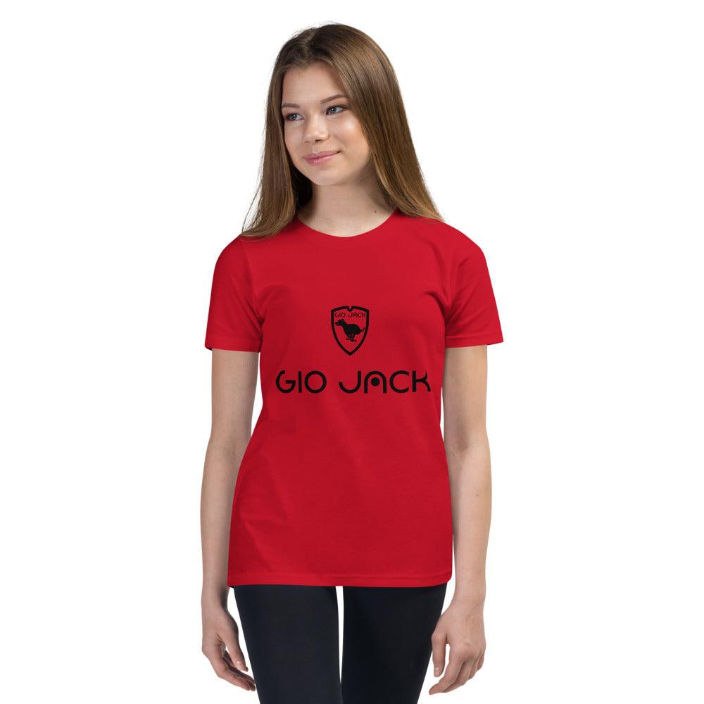Youth Short Sleeve T-Shirt Logs 1 B F GIO JACK