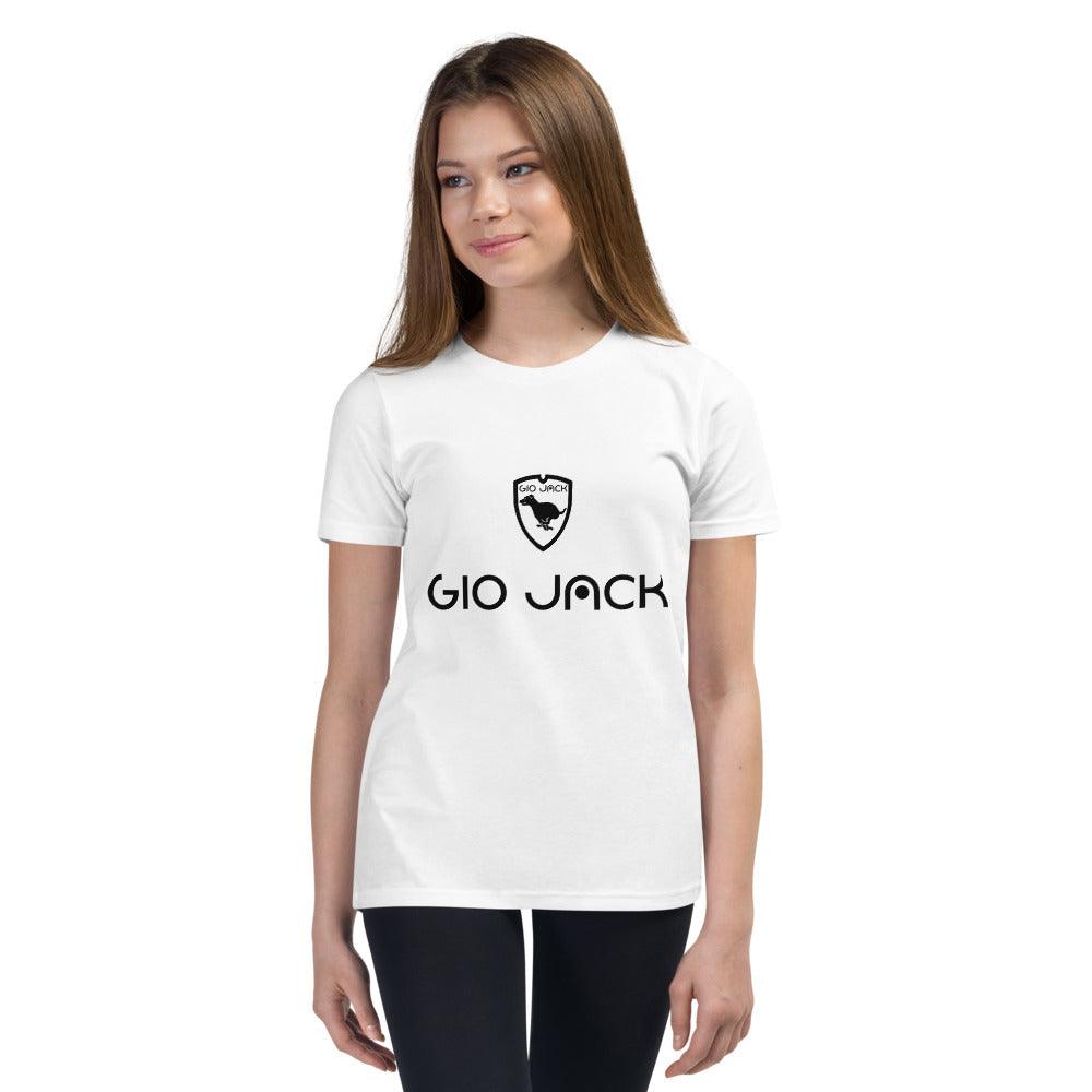 Youth Short Sleeve T-Shirt Logs 1 B F GIO JACK